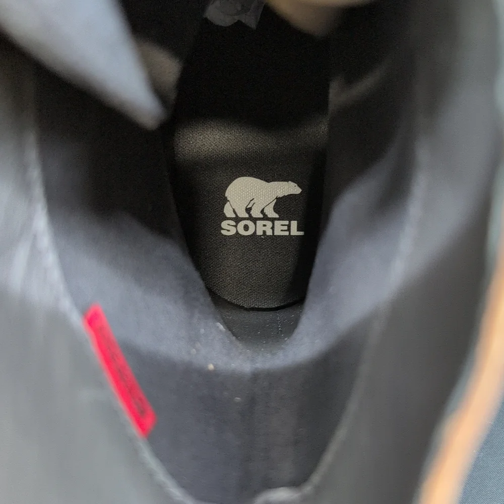 SOREL Caribou X Chelsea Waterproof Leather Lace-Up Boot Women's US 8.5 Canoe - Picture 9 of 14